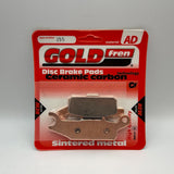 Goldfren AD Brake Pads: AD255 ≈ FA445 / VD279 / FDB2233 / SBS852