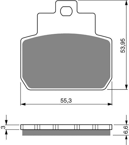 Goldfren AD Brake Pads: AD263 ≈ FA425 / FDB2207 / SBS831