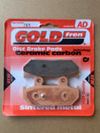 Goldfren AD Rear Brake Pads: Suzuki AN650 AN 650 (2003-2013)