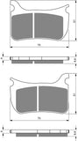 Goldfren AD Brake Pads: AD276