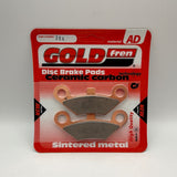 Goldfren AD Brake Pads: AD284 ≈ FA453