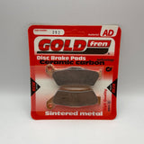 Goldfren AD Brake Pads: AD292 ≈ FA363 / FDB2039 / SBS742