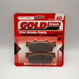 Goldfren AD Brake Pads: AD302 ≈ FA498 / VD9044 / FDB2248 / SBS204