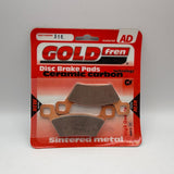 Goldfren AD Brake Pads: AD316 ≈ FA600