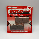 Goldfren AD Brake Pads: AD318 ≈ FA613 / FA294 / VD439 / VD439/2 / FDB2124 / SBS778