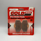 Goldfren AD Brake Pads: AD322 ≈ FA136 / VD246 / FDB591 / SBS616