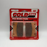 Goldfren AD Brake Pads: AD331 ≈ FA627 / FDB2291 / SBS215 / SBS893