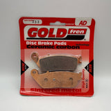 Goldfren AD Brake Pads: AD333 ≈ FA608 / FDB2288 / SBS212