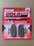 Goldfren AD Rear Brake Pads: Suzuki UX150 UX 150 (2008-2010)