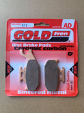Goldfren AD Rear Brake Pads: Suzuki UX150 UX 150 (2008-2010)