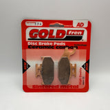 Goldfren AD Brake Pads: AD374 ≈ FA414 / FDB2803SG / SBS836