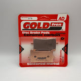 Goldfren AD Brake Pads: AD379 ≈ FA679 / VD187 / FDB2294 / SBS940
