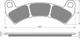 Goldfren AD Brake Pads: AD391 ≈ FA680