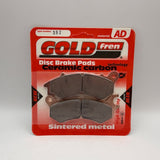 Goldfren AD Brake Pads: AD392 ≈ FA709