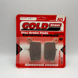 Goldfren AD Brake Pads: AD402 ≈ FA697