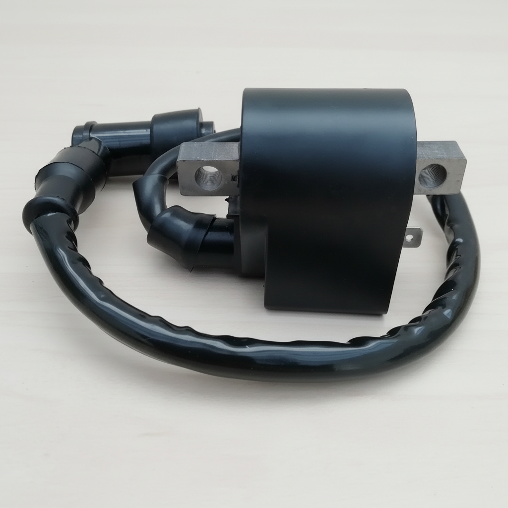 Ignition Coil For Suzuki GP 100 1980 – 100cc, Black, Replacement Part