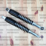 Black Rear Shock Absorbers: Honda CF70 CF 70 (1977-1986)