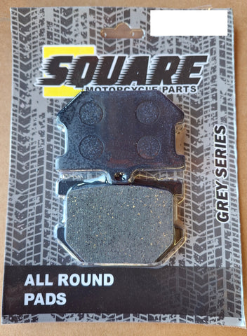 Front Brake Pads: Yamaha SR400 SR 400 (1978-1984)