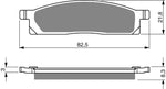Front Brake Pads: Yamaha YZ85 YZ 85 (2002-2024)