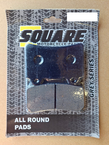 Front Brake Pads: Yamaha FZR250 FZR 250 (1986-1988)