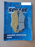 Ceramic Front Brake Pads: Honda XR250 XR 250 (1996-2004)