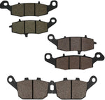 Front and Rear Brake Pads Set: Suzuki DL650 DL 650 (2004-2023)