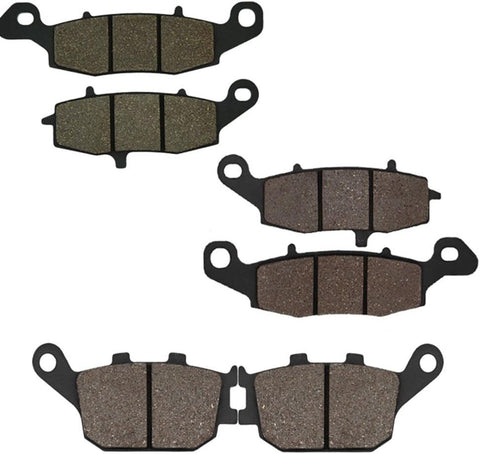 Front and Rear Brake Pads Set: Suzuki DL1000 DL 1000 (2002-2012)