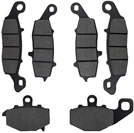 Front and Rear Brake Pads Set: Kawasaki ZRX400 ZRX 400 (1996)