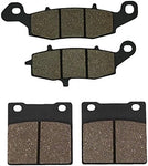 Front and Rear Brake Pads Set: Suzuki GS500 GS 500 (1996-2011)