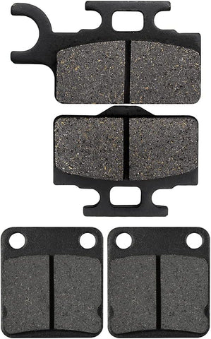 Front and Rear Brake Pads Set: Kawasaki KX65 KX 65 (2000-2014)
