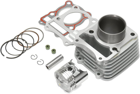Cylinder Barrel Kit: Suzuki EN125 EN 125 (2003-2009) - Domed Style Piston