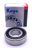 Koyo Motorcycle Wheel Bearing - 63/22-2RS - 22mm x 56mm x 16mm