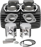 Cylinder Barrel Kit: Yamaha RD350 RD 350 (1973-1975)