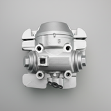Cylinder Head: Lexmoto LSM125 / STR125YB / ZSF125 / TD125-10C - 154FMi