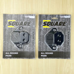 Front and Rear Brake Pads Set: Kawasaki KMX200 KMX 200 (1988-1991)