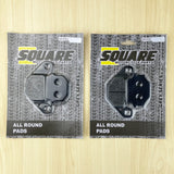Front and Rear Brake Pads Set: Kawasaki KMX200 KMX 200 (1988-1991)