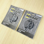 Front and Rear Brake Pads Set: Kawasaki KMX200 KMX 200 (1988-1991)