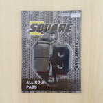 Front Brake Pads: Kawasaki GPX250 GPX 250 (1986-1987)