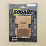 Sintered Metallic Rear Brake Pads: Yamaha FZ600 FZ 600 (1986-1988)
