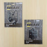 Front and Rear Brake Pads Set: Kawasaki KLX250 KLX 250 (2009-2010)