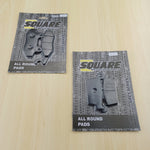 Front and Rear Brake Pads Set: Kawasaki KLX250 KLX 250 (2009-2010)