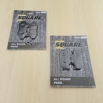 Front and Rear Brake Pads Set: Suzuki DR250 DR 250 (1990-1995)