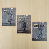Front and Rear Brake Pads Set: Kawasaki KR1 KR 1 (1989)