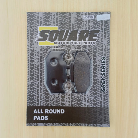 Rear Brake Pads: Kawasaki KDX125 KDX 125 (1990-1999)