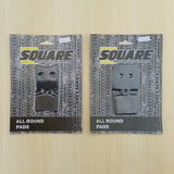 Front and Rear Brake Pads Set: Yamaha NS50 NS 50 (2013-2014)