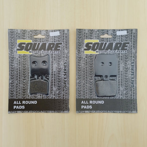 Front and Rear Brake Pads Set: Yamaha NS50 NS 50 (2013-2014)