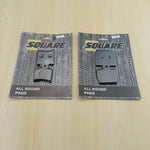 Front and Rear Brake Pads Set: Yamaha YQ50 YQ 50 (1998-2012)