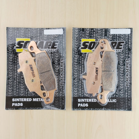 Sintered Metallic Front and Rear Brake Pads Set: Kawasaki VN900 VN 900 (2006-2014)
