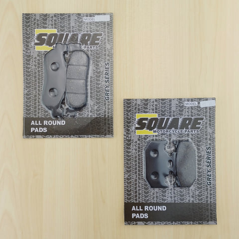 Front and Rear Brake Pads Set: Yamaha XG250 XG 250 (2005)