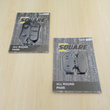 Front and Rear Brake Pads Set: Yamaha XG250 XG 250 (2005)